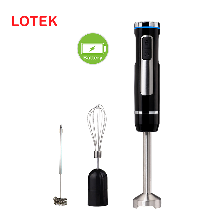 Hand - held rechargeable wireless multi - function mixer mixer