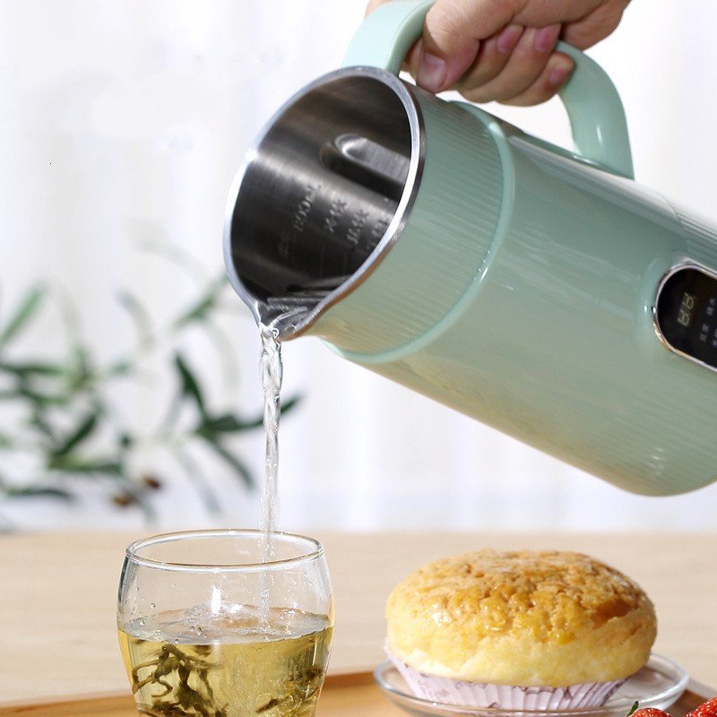 Latest design portable blender with heater 800ml soybean milk machines