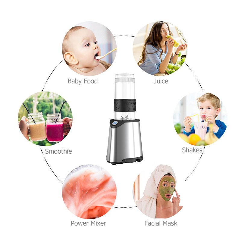 Newest Design 2in1 Blender Juicer Table Blender portable Mixer Blender