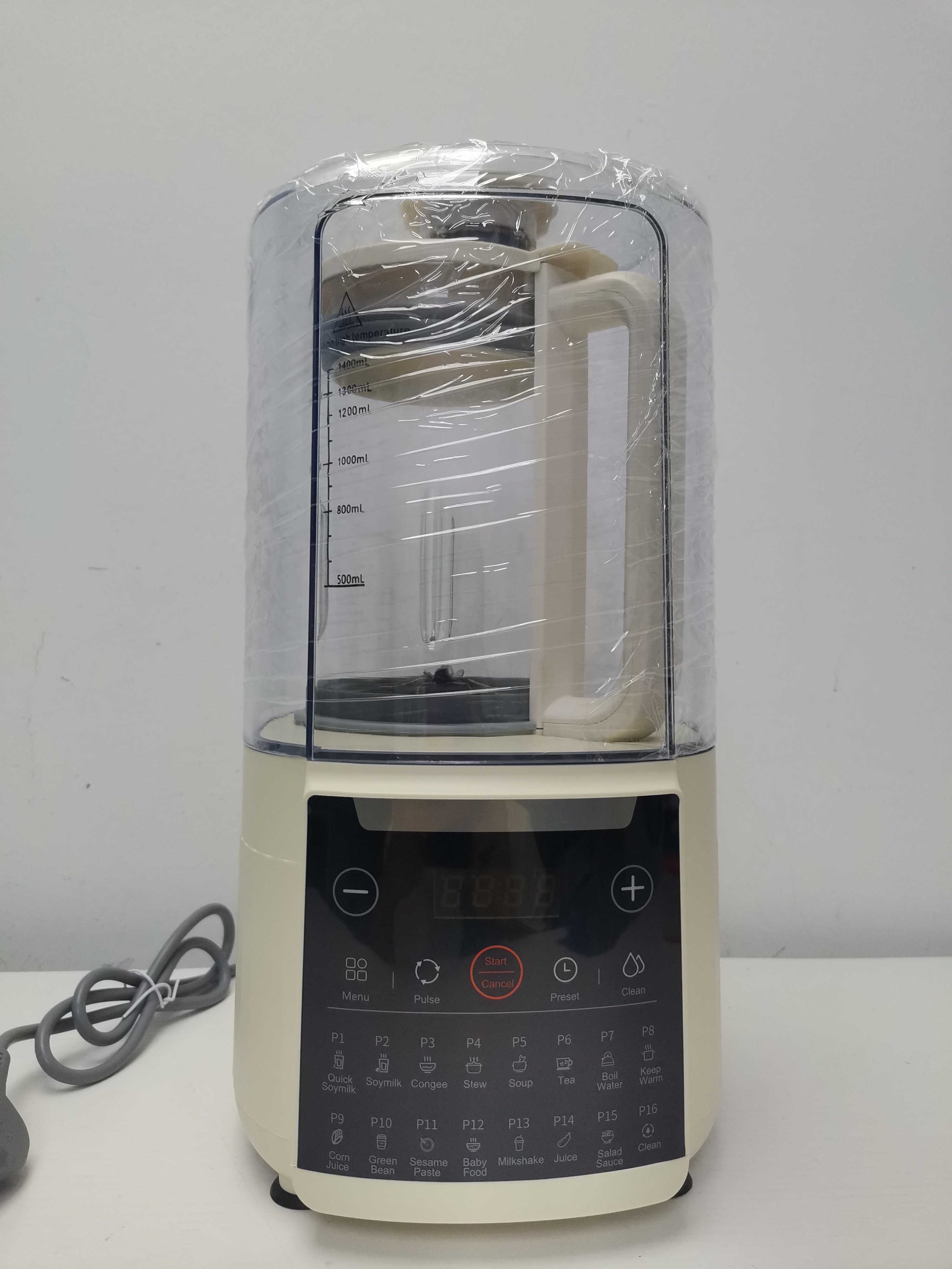 Latest Design Low Noise Automatic Soybean Milk Maker Machine & Nut Milk Maker Blender Vegan Oats Coconut for Milk DIY