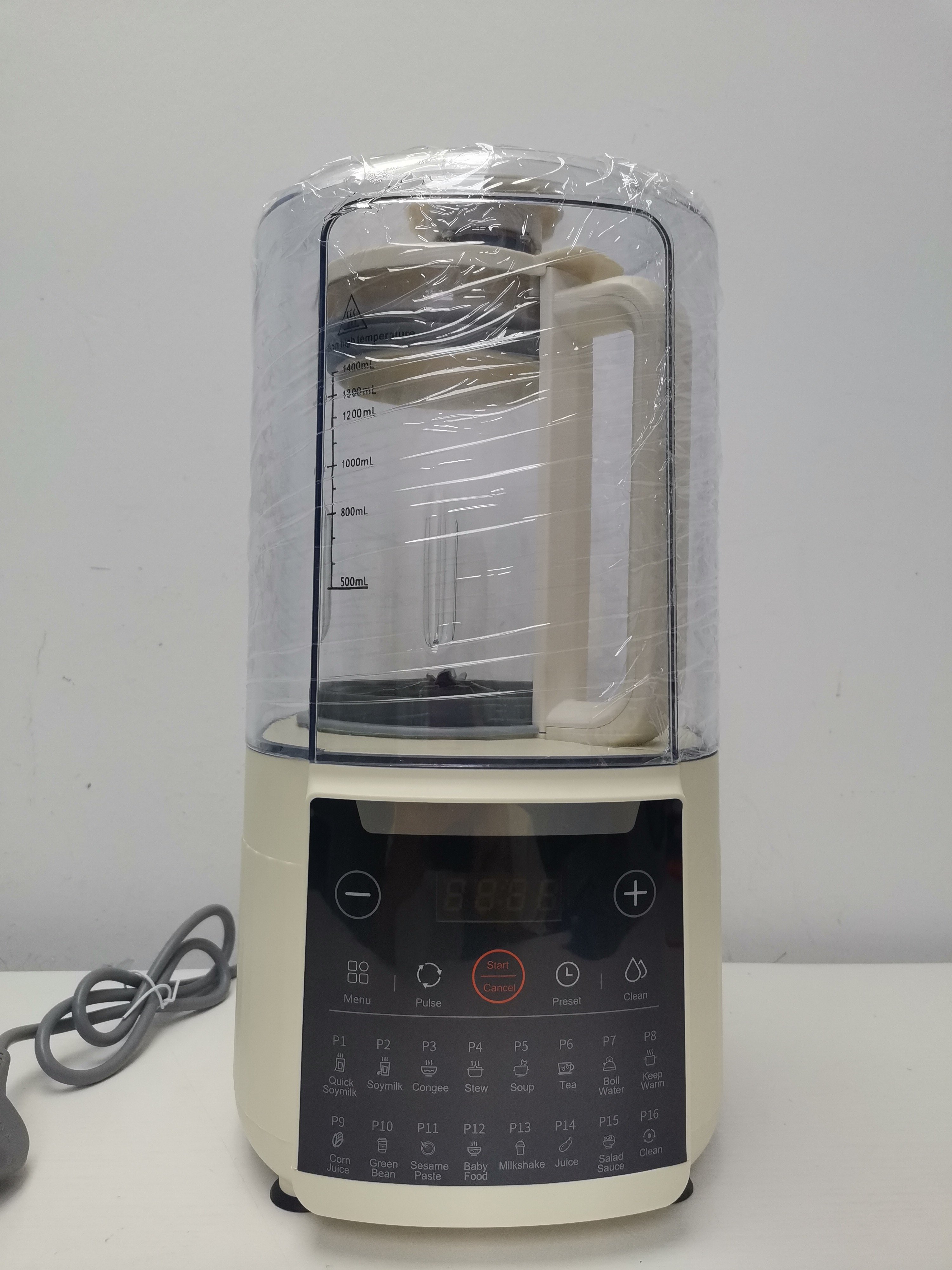 Latest Design Low Noise Automatic Soybean Milk Maker Machine & Nut Milk Maker Blender Vegan Oats Coconut for Milk DIY