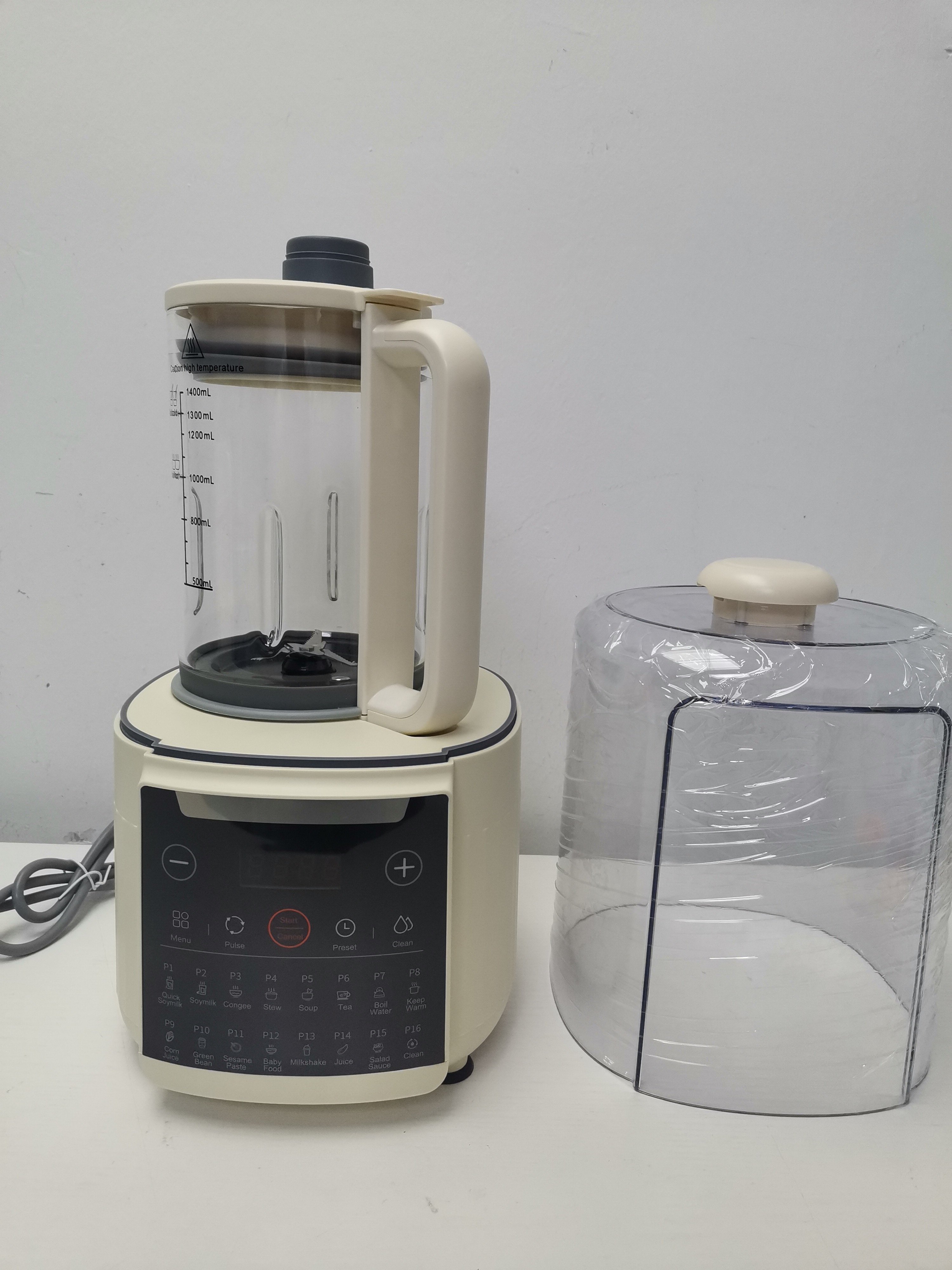 Latest Design Low Noise Automatic Soybean Milk Maker Machine & Nut Milk Maker Blender Vegan Oats Coconut for Milk DIY