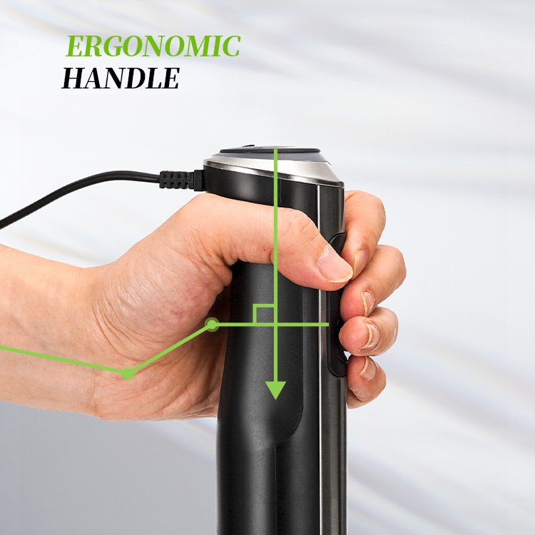 Mini Power Mixer Variable Speed Stainless Steel Hand Held Blending Stick Blender