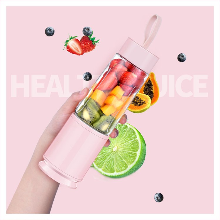 Hot Sell 200W food grade bpa free Portable Cup Electric Juicer Mini Blender with tritan bottle