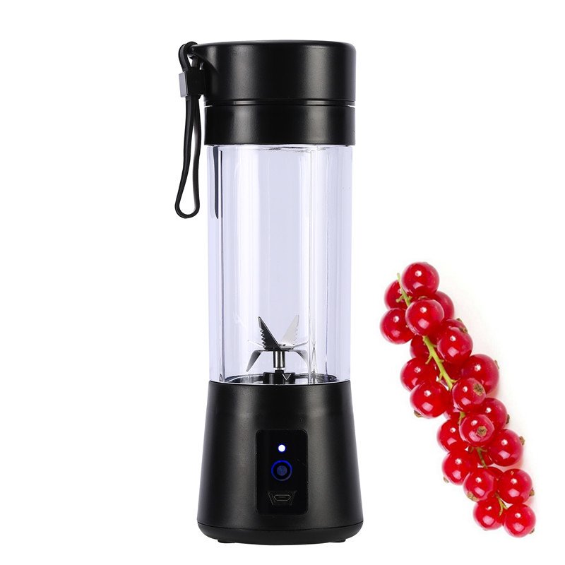 First Piece Special Price plastic kitchen hand multi function rechargeable coffee blender 380ml juice mixer drink shaker bottle