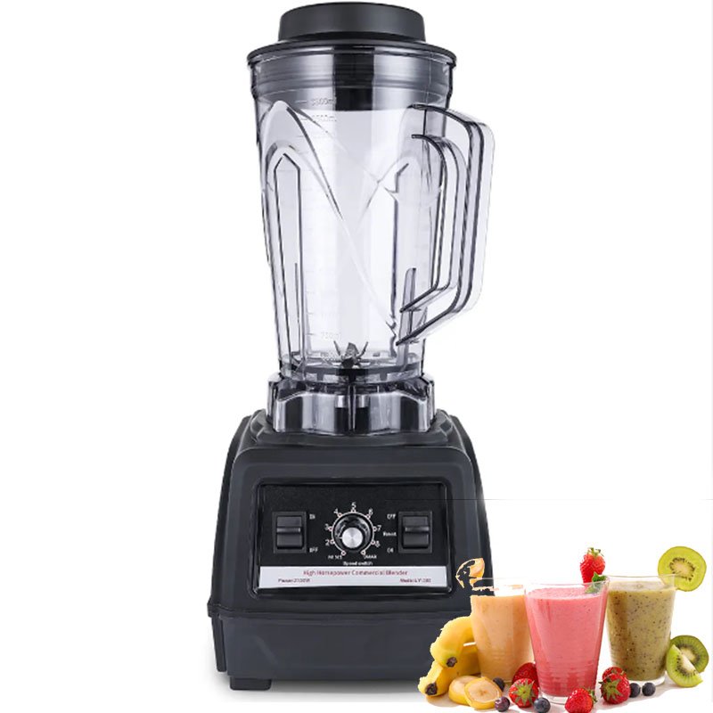 380 Model 9850 Motor Multifunctional Bar Commercial Juicer Blender Industrial High Speed Blender