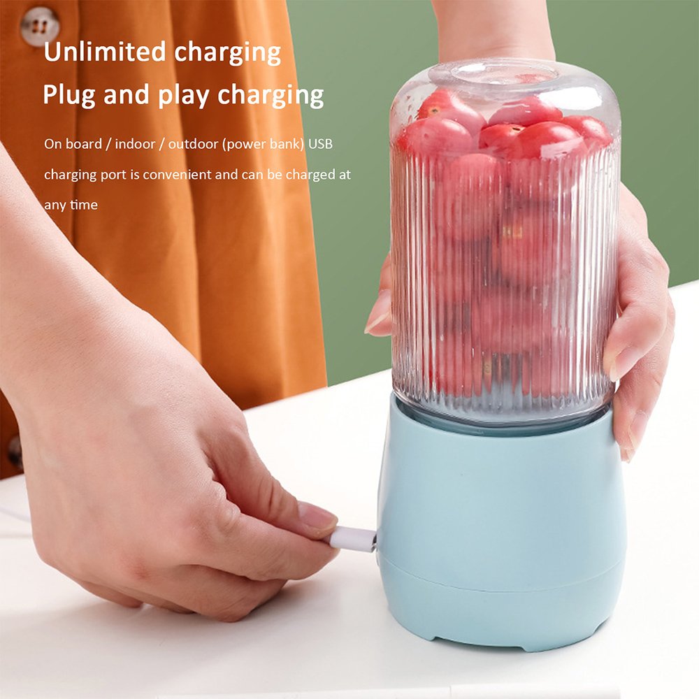 Rechargeable Usb Mini Juice Blender Portable Battery Powered Fruit Juicer Mixer Fresh
