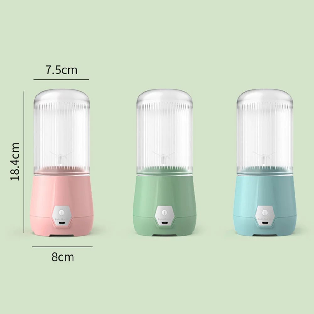 Rechargeable Usb Mini Juice Blender Portable Battery Powered Fruit Juicer Mixer Fresh