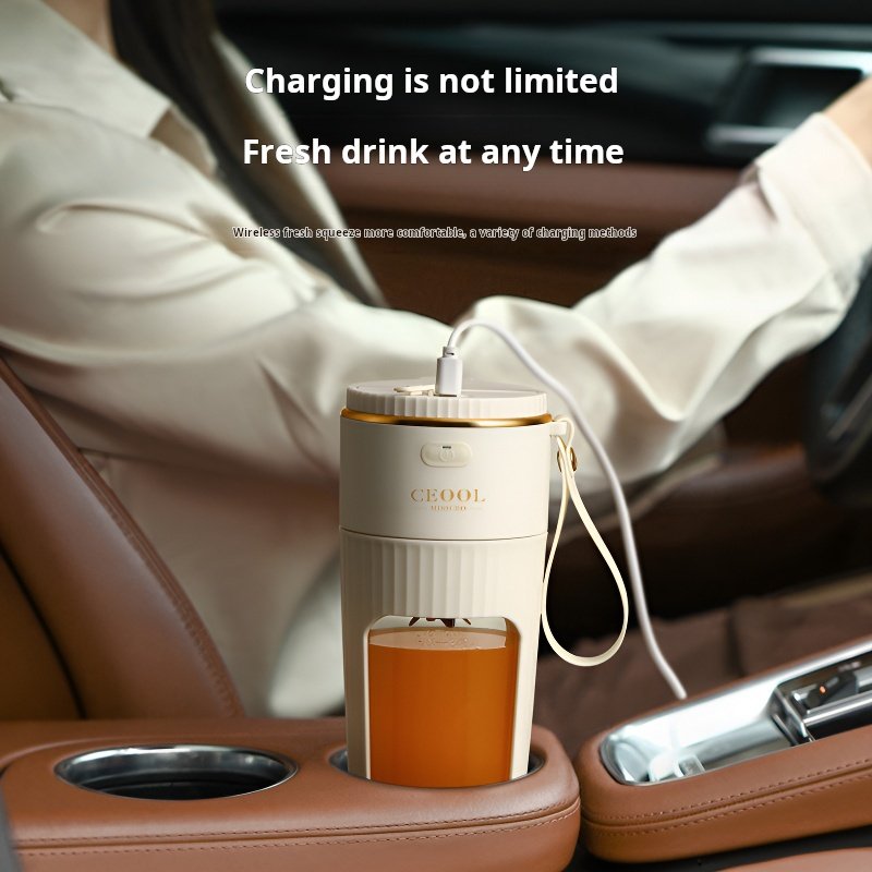 Portable Electric Juicer Blender Compact Rechargeable Travel Juice Maker