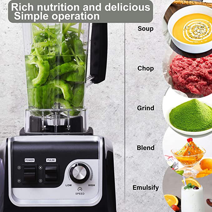 Hot selling multifunctional stand commercial smoothie blender with low price
