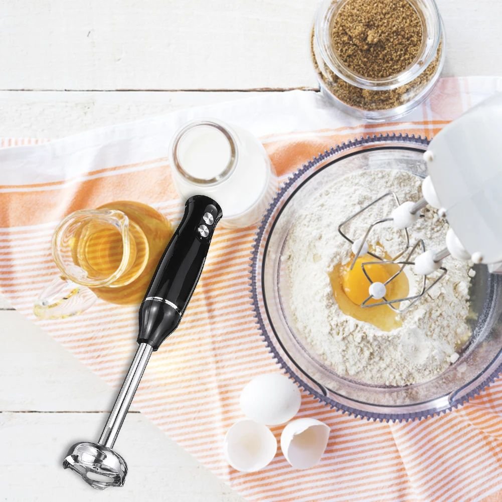 High-Speed Mini Blender 110V-240V Quick Clean Attachments Variable Speed Control Ergonomic Handle Food Vegetable Mixer Machine