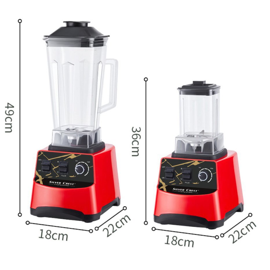 Nirva cross border Multifunctional 8500w 3 in 1 3L Stainless Steel Portable Blender 8 Blades Household Juicer Smoothie Machine