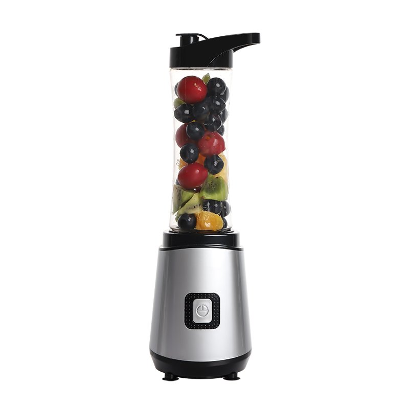 Push Button Controls Type One speed portable injection Sport blender 300W with 600ML bottle