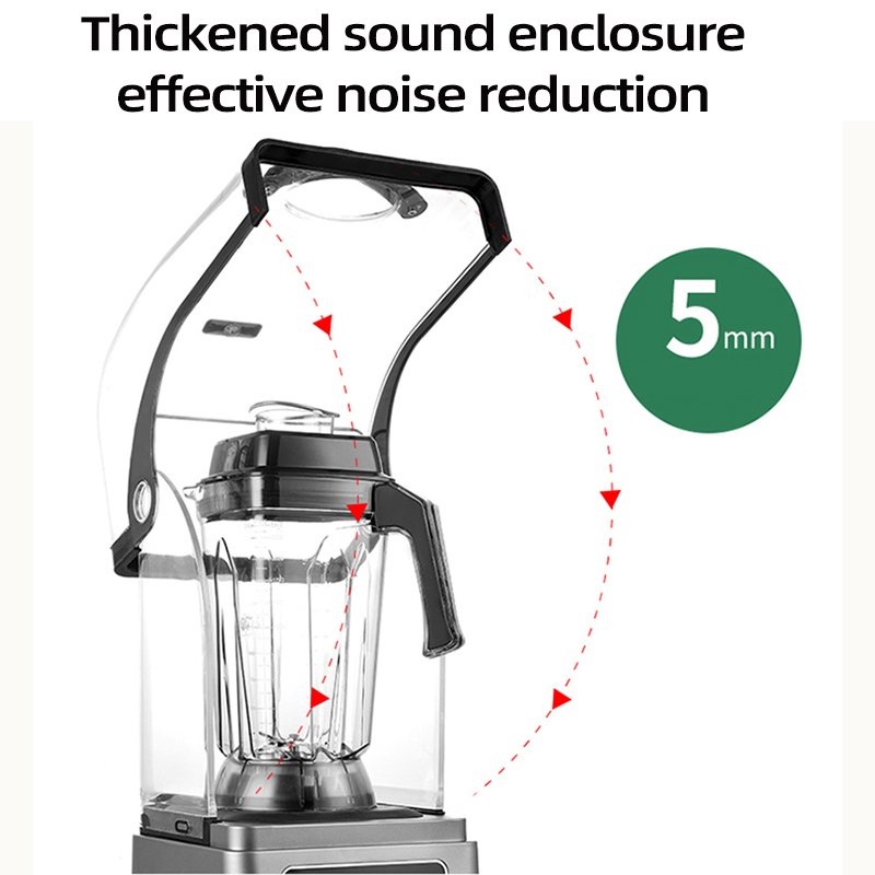 Commercial Hand Blender Ice Bar Blender Manual High Power Ice Breaker For Hotel Bars and Coffee Shops Household food processor