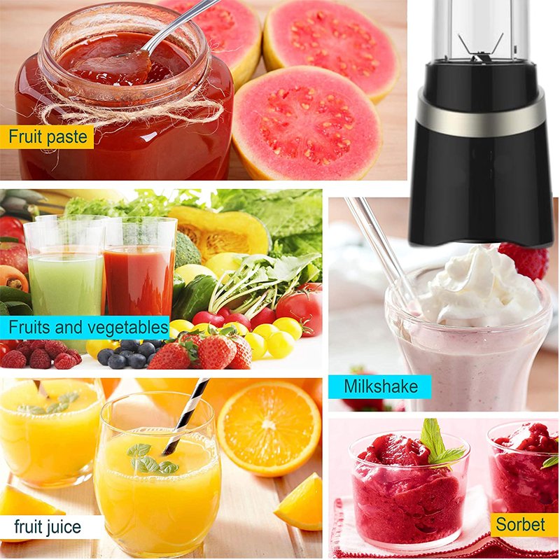Wholesale New Nutri Mixer Cup with BPA Free Juicer Food Blender Machine 2 in 1 Fruit Blender