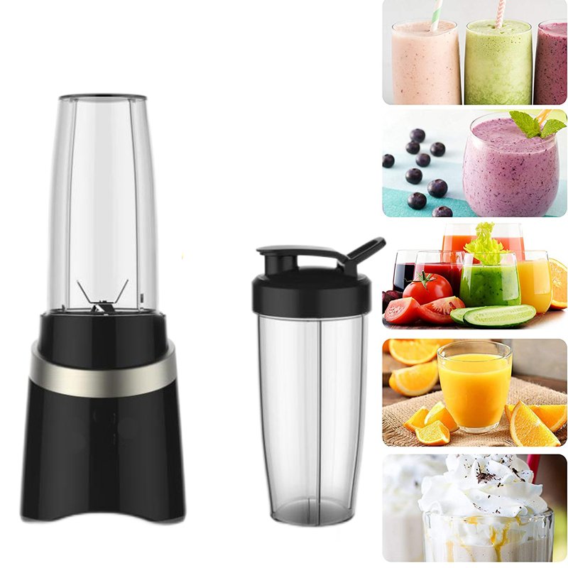 Wholesale New Nutri Mixer Cup with BPA Free Juicer Food Blender Machine 2 in 1 Fruit Blender