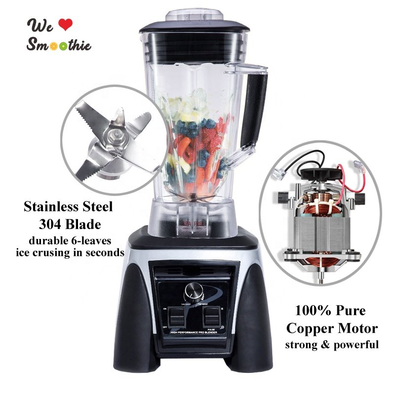 Professional 3L commercial multi function food processor blender commercial blenders