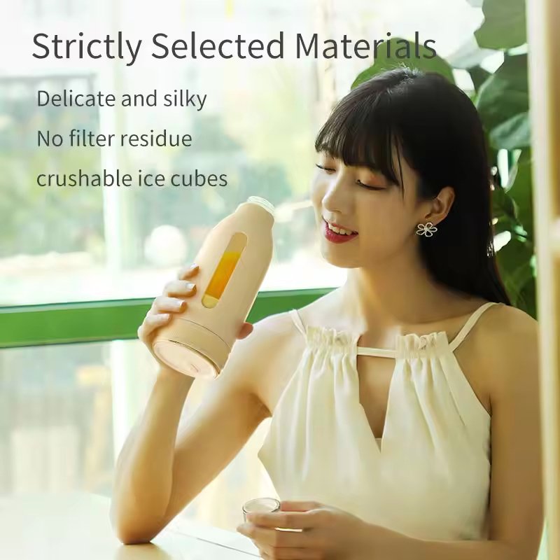 2024 YAOJI 400ml Beauty Ceool New Mini Portable Fast Fruit Juicer Blenders and Juicer Hand Blender Cup Mixeur Blenders Machine