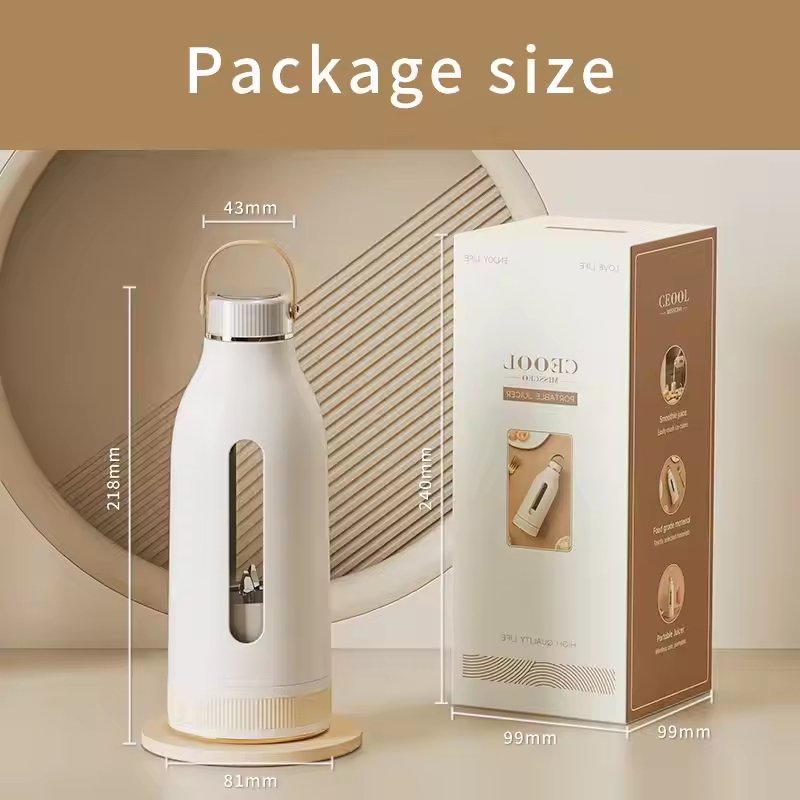 2024 YAOJI 400ml Beauty Ceool New Mini Portable Fast Fruit Juicer Blenders and Juicer Hand Blender Cup Mixeur Blenders Machine