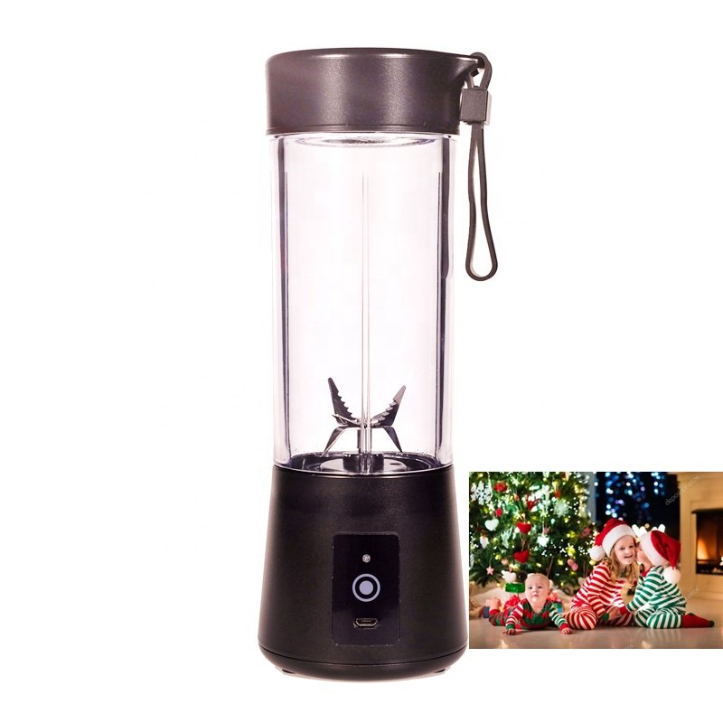 First Piece Special Price Christmas gift 150w cold press slow fruit juicers BPA free 400ml travel portable 6 blades blender