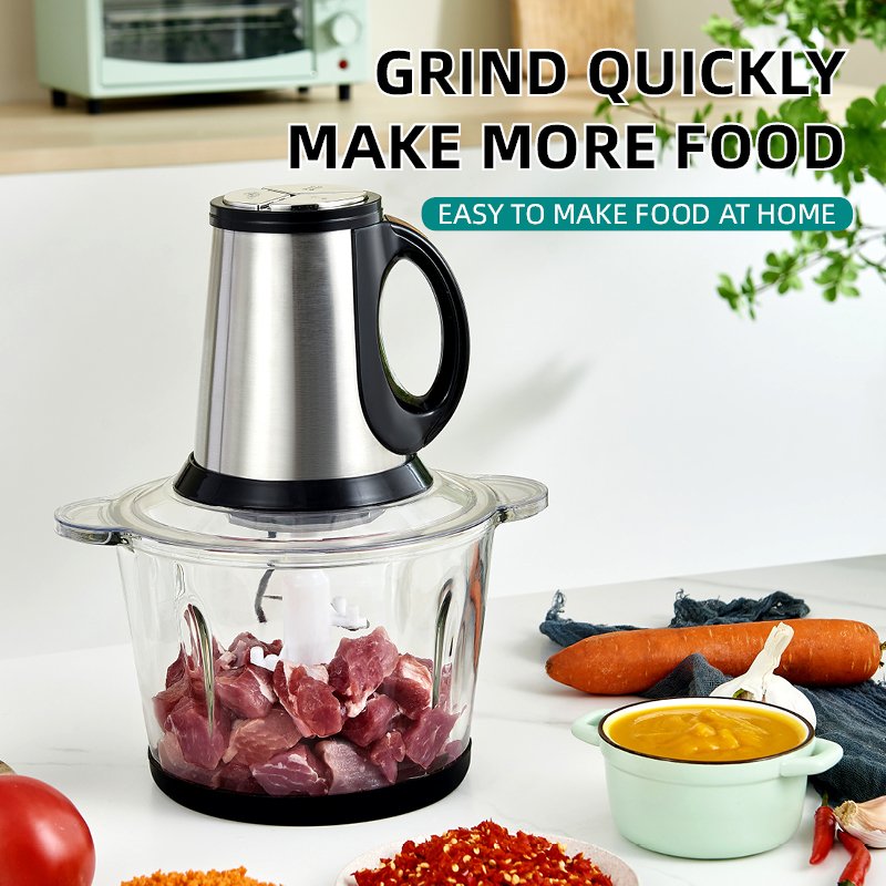 2 litre 3L 6L high speed pro multifunction frequency 3000W kitchen electric vegetable meat food stainless steel chopper blender