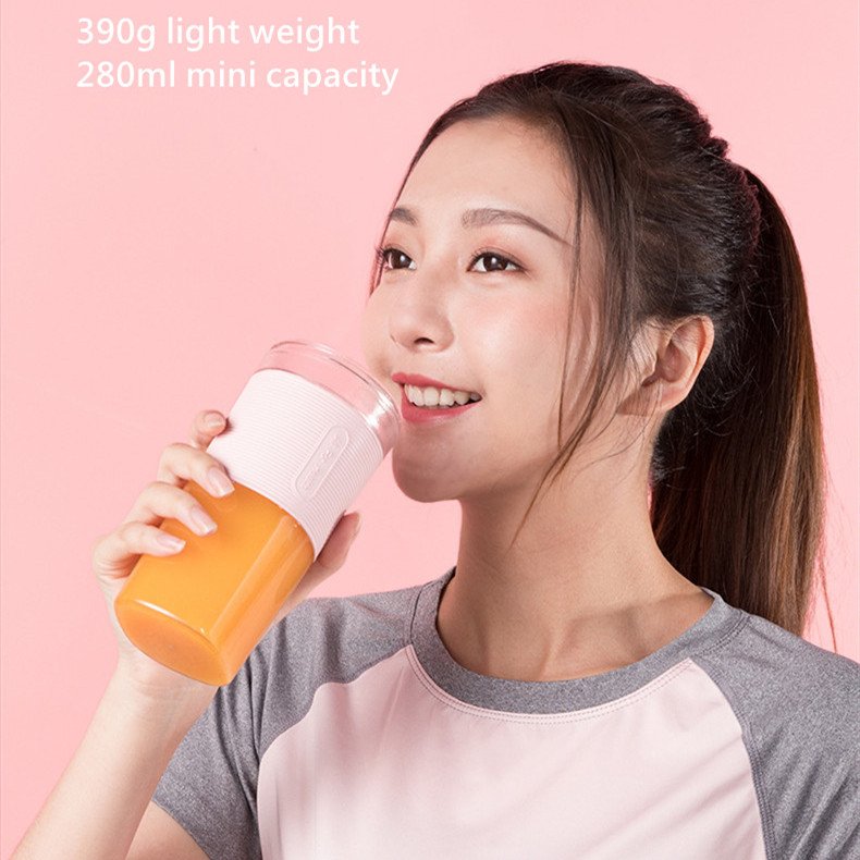 Orange smoothie smart mini portable blander small personal blender for shakes