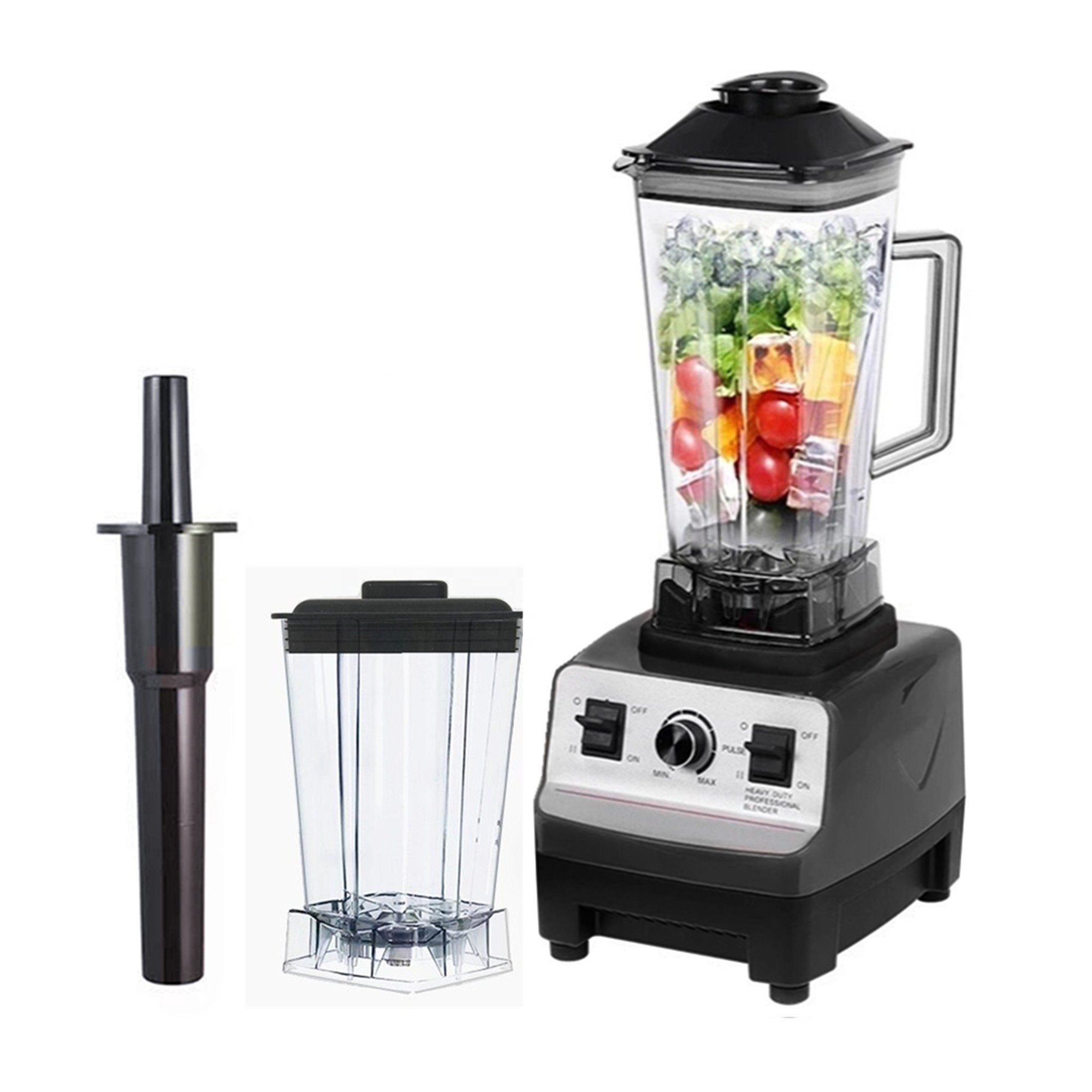 2 in 1 multi-function electric blender 5500W High quality High speed Commercial juicer blender Ice Smoothie Makers