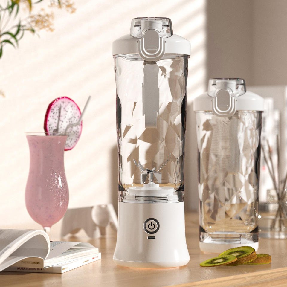 Factory Design Popular 600ml Big Capacity Portable Sport Drink Blender