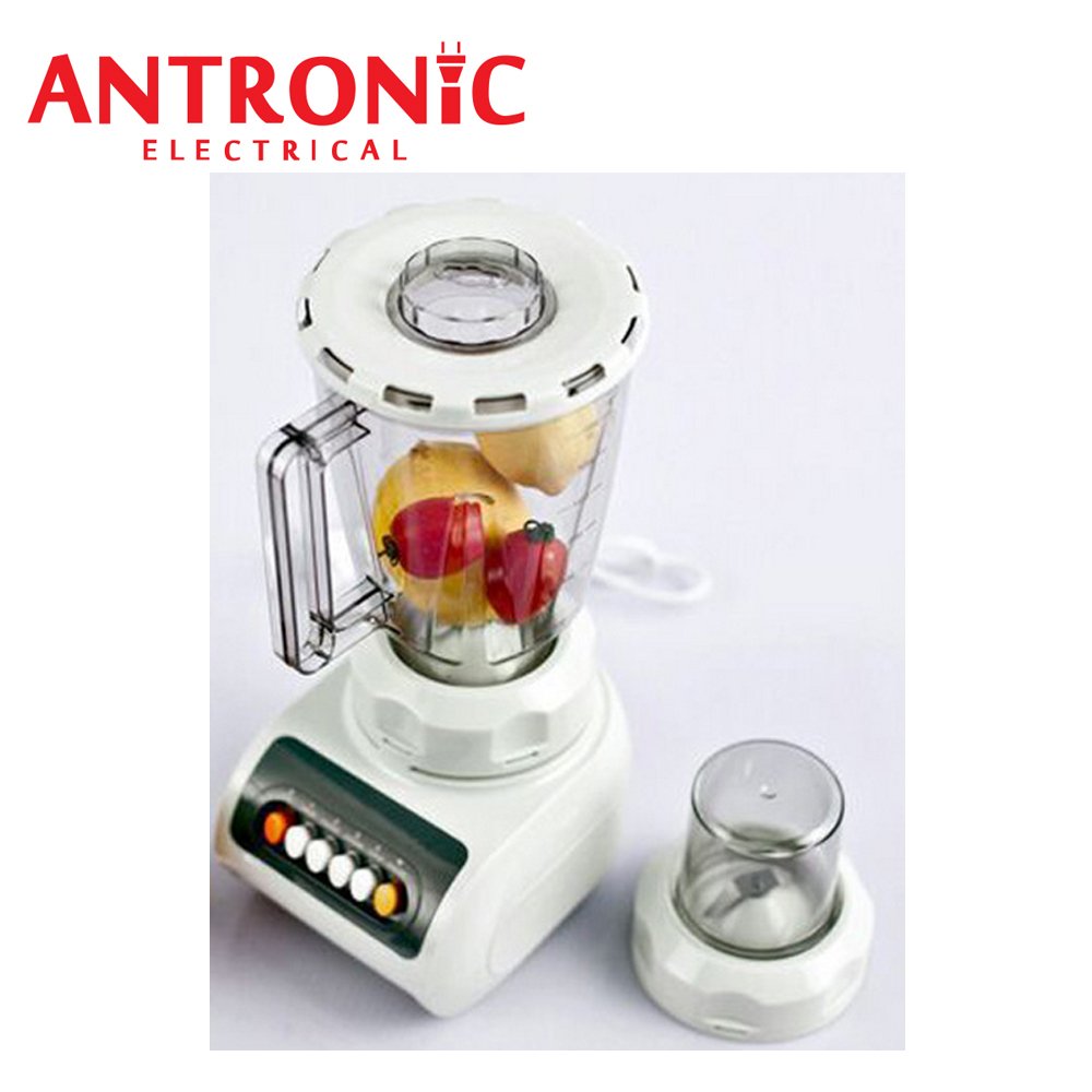 Portable 2 in 1 Blender Plastic Blender Blender with Grinder Plastic or Glass Jar
