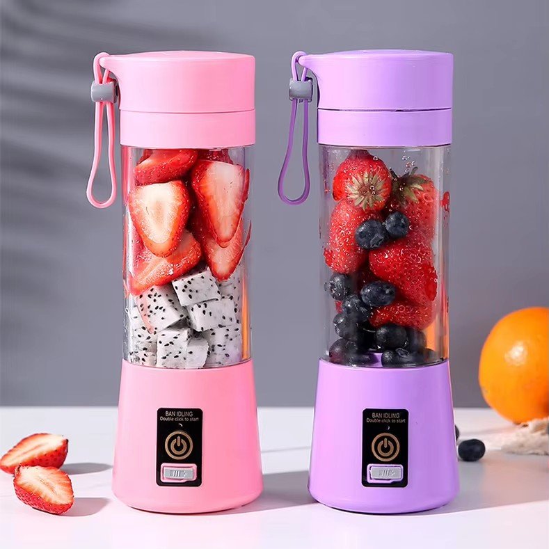6S-002 fruit juicer bottle USB portable juicer cup/electric usb blender 380ML bottle electric juicer