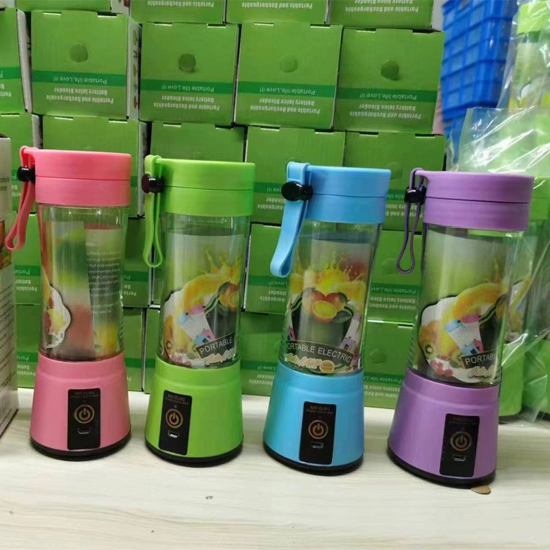 6S-002 fruit juicer bottle USB portable juicer cup/electric usb blender 380ML bottle electric juicer