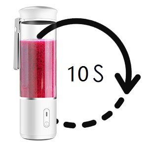Portable Rechargeable Fruit Blender Household Press Juicers Rechargeable Blender Electric Blender For Home
