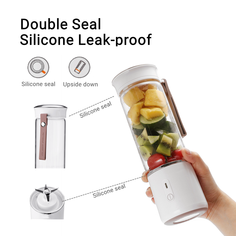 Portable Rechargeable Fruit Blender Household Press Juicers Rechargeable Blender Electric Blender For Home