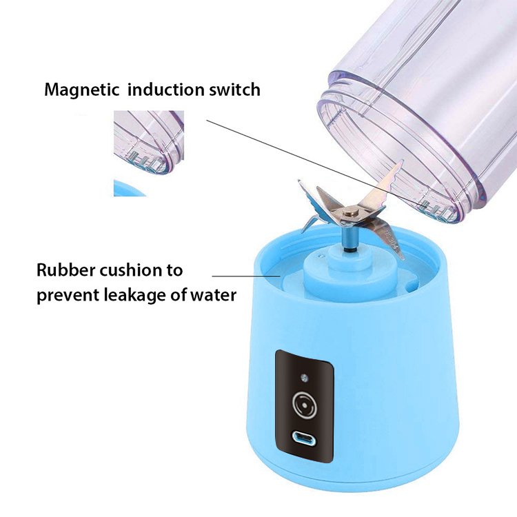 Mini Food Processor Personal rechargeable Juicer Smoothie Blender USB Mixer Electric Juicer Machine Portable Blender