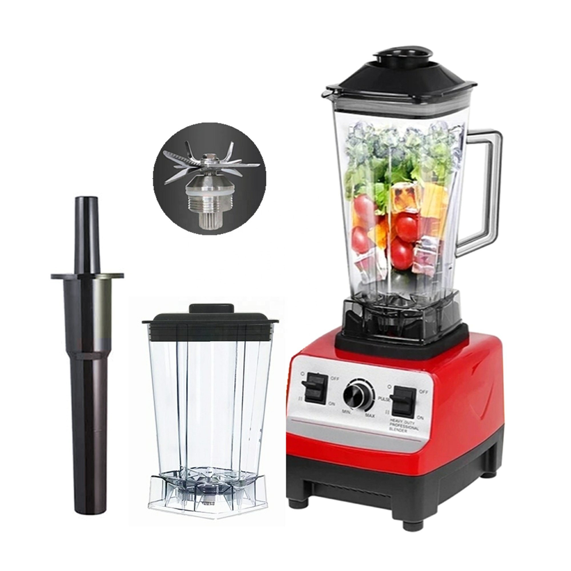 2 in 1 4500w kitchen appliances heavy duty commercial mixer smoothie juicer food processor blender