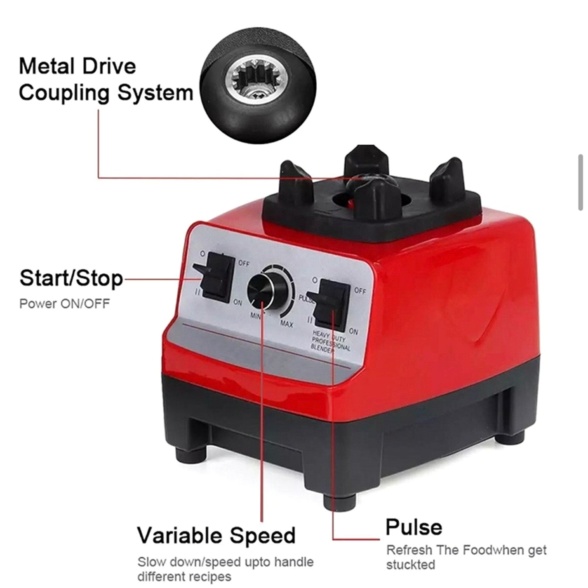 2 in 1 4500w kitchen appliances heavy duty commercial mixer smoothie juicer food processor blender