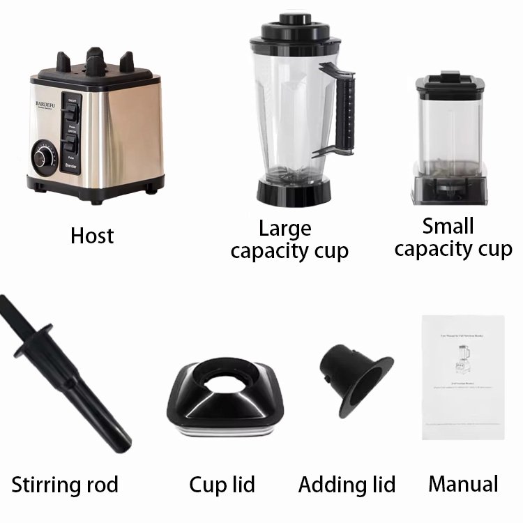 Factory Price Quality Mixer Fresh Fruit and Vegetable Juice Machine Stainless Steel Blender
