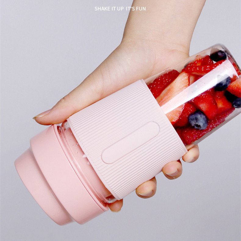 Portable Blender 350ML Personal Size Blender Wireless Rechargeable USB Juicer Cup Fruit Mixer Smoothie Portable Juicer Blender