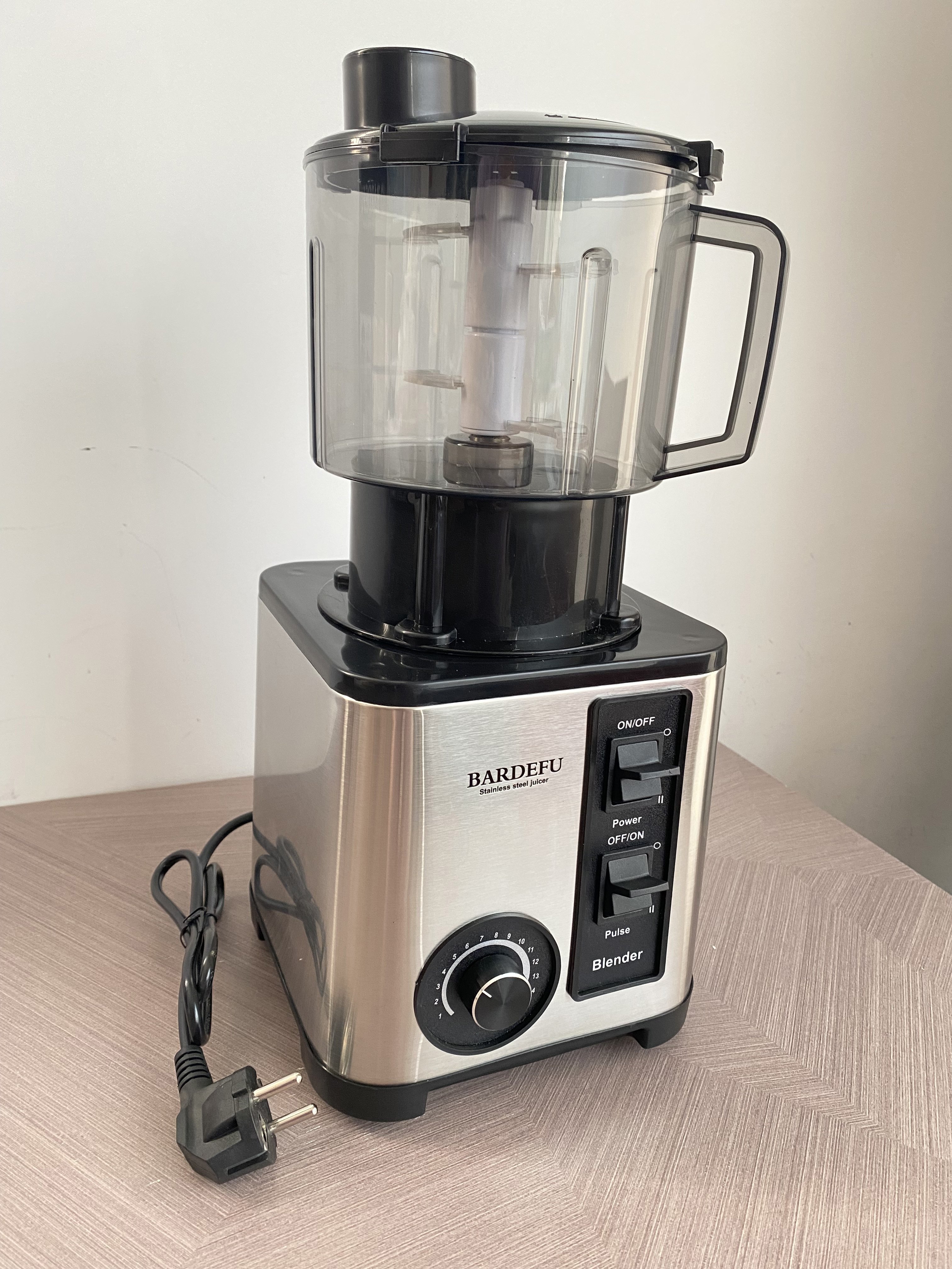 High quality Mixeur food processor blender home electric juicer and blender set 9525motor 3 in 1 blender
