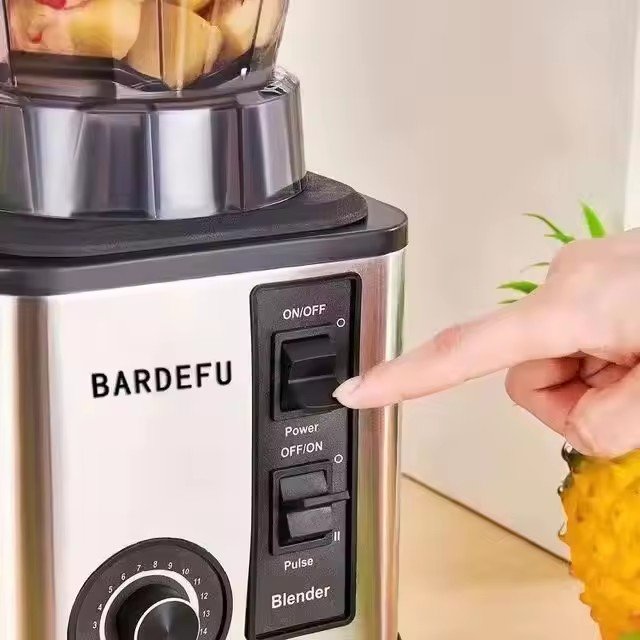 WONDERFUL multifunctional 3L blender juicer food processor blender 3 in 1 smoothie blender machine heavy duty commercial 8000w