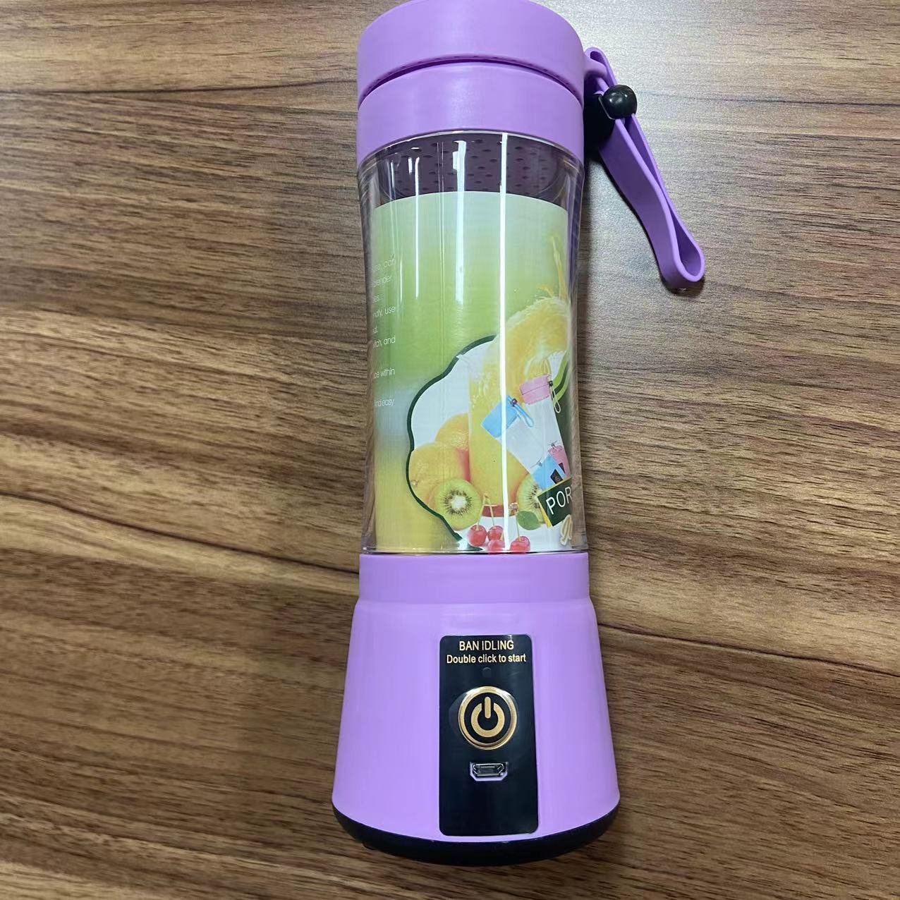 Wholesale Portable Fresh Juice Blender Mini Electric Slow Juicer USB Rechargeable Mixer Bottle Personal Hand 6 Blades For Fruit