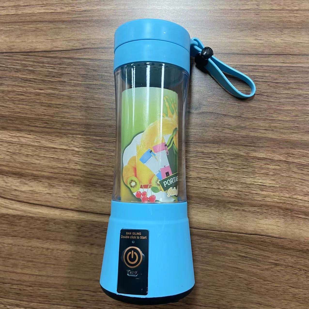 Wholesale Portable Fresh Juice Blender Mini Electric Slow Juicer USB Rechargeable Mixer Bottle Personal Hand 6 Blades For Fruit