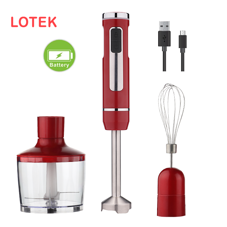 Easy Assembly And Remove For Clean With High-efficiency Rechargeable Blender