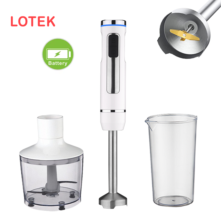 Easy Assembly And Remove For Clean With High-efficiency Rechargeable Blender