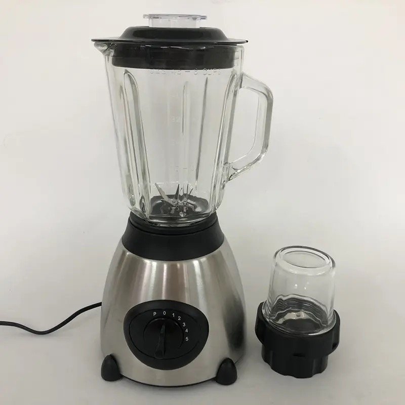 8000w 2 in 1 Blender Silver Crest Smoothie Maker Mixer Juicer Heavy Duty Blander Machine