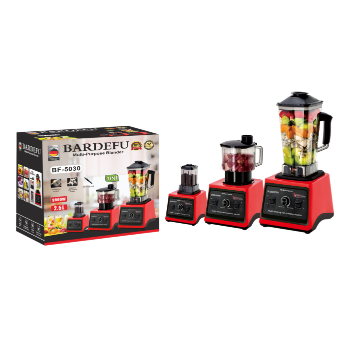 3 in 1 blender heavy duty commercial pure copper 3l high capacity silver crest blender smoothie fresh fruit chopper blender