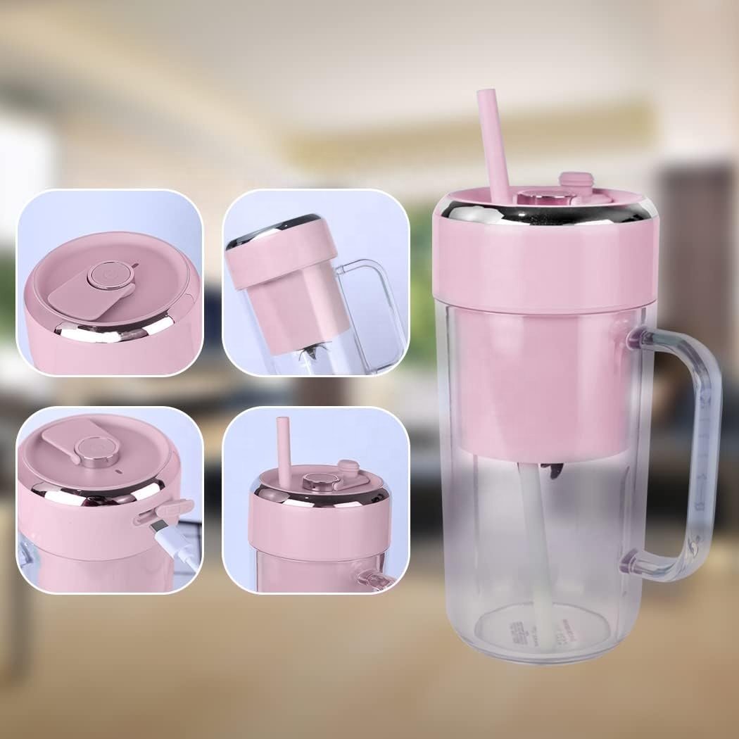 Multi Custom Travel Gym Office Fresh Juice Mixer Electric Portable Blender Juicer USB Personal Blend Smoothie Bottle Cup Blender