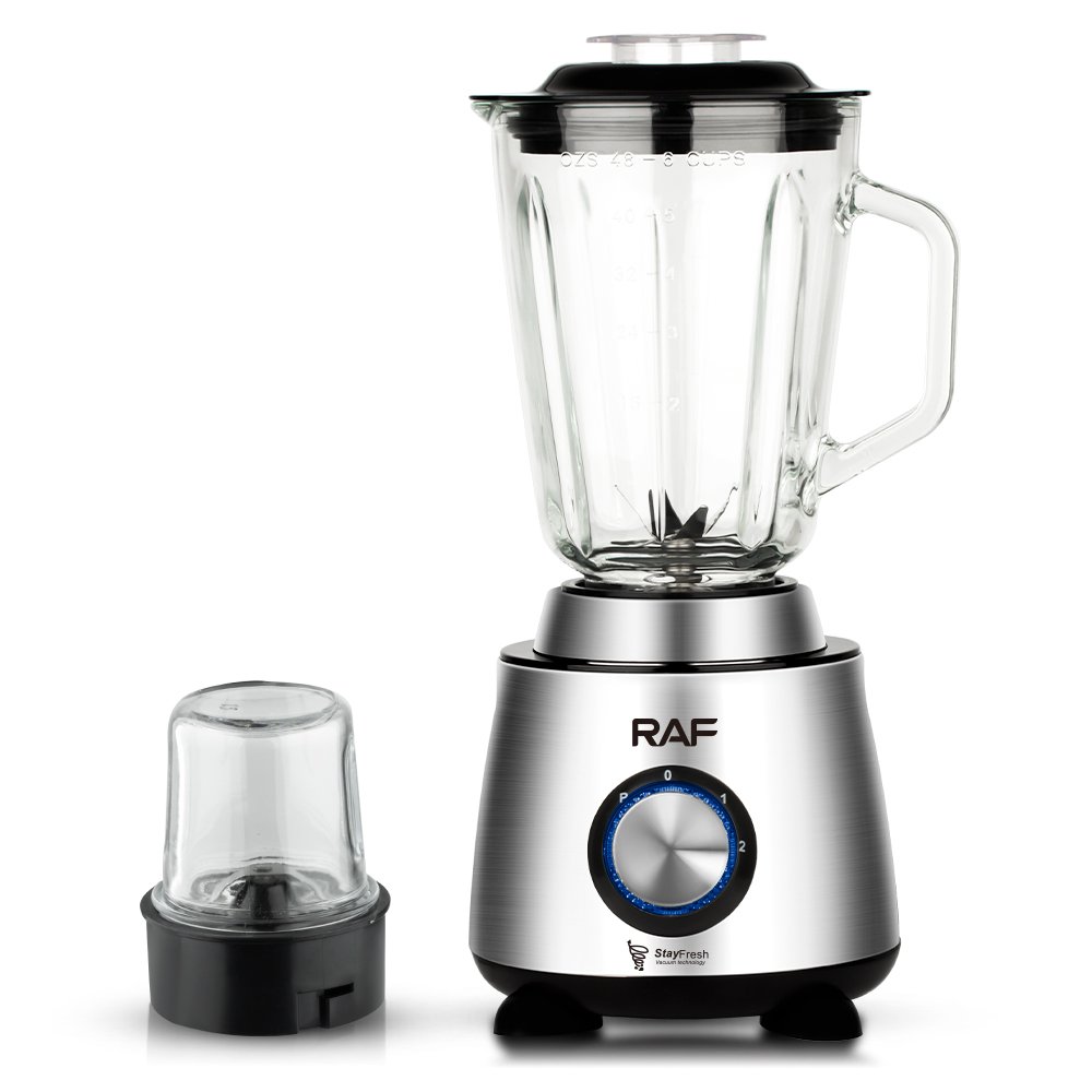 Hot Sale Kitchen Multifunctional 2 In 1 Blender and Juicer 1.5L Stainless Glass Jar for Blender