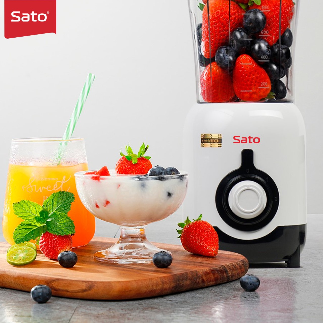 Sato MX8304A multi-function blender luxurious blender, meat grinder and small dry mortarJapan technology