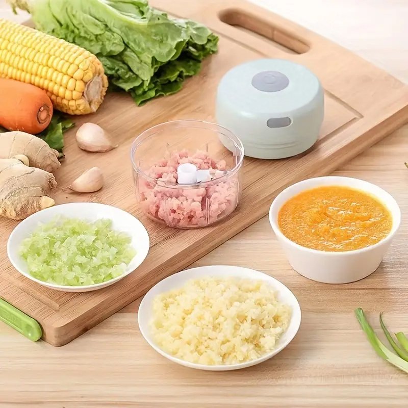 Wireless Portable Food Blender Rechargeable Meat Mincer Mini Spice Chopper
